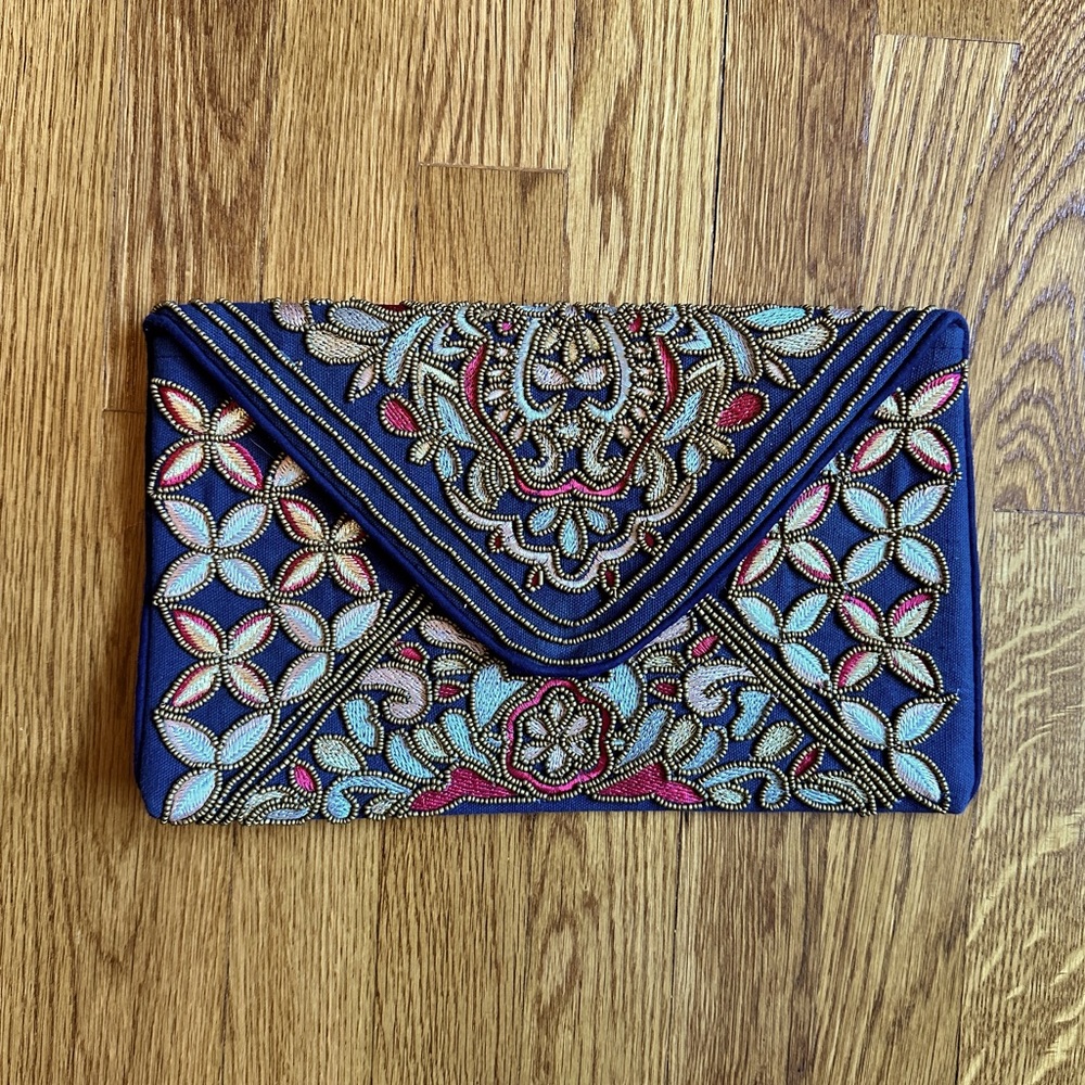 Francesca’s Collection Beaded Clutch